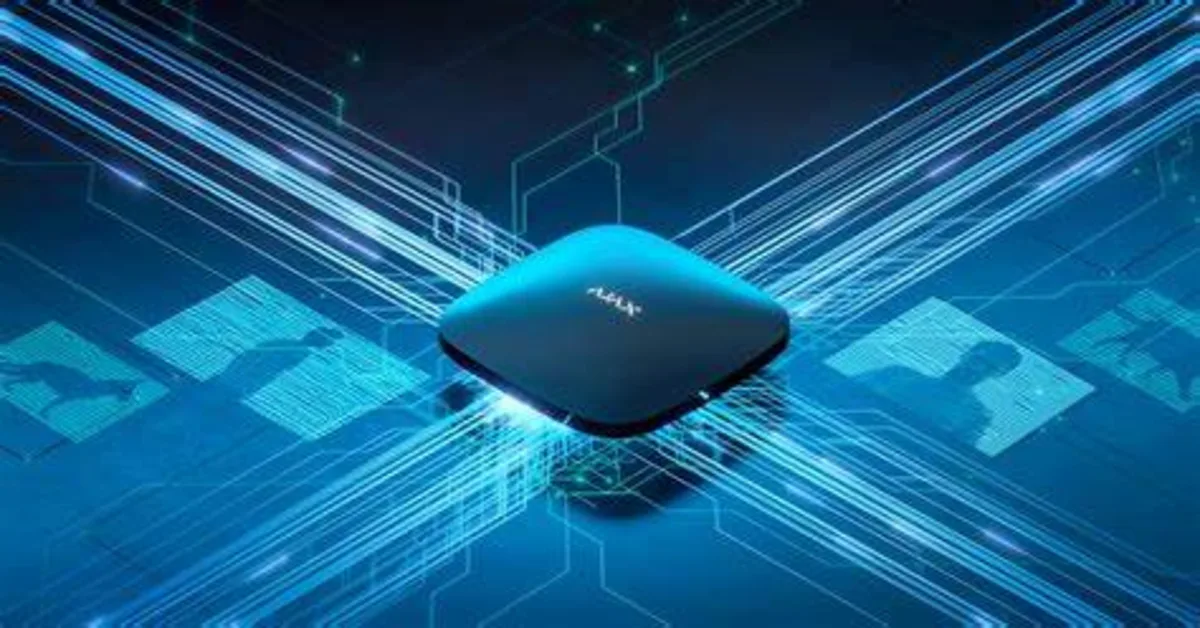 Ajax Hub 2 Plus with Ethernet, Wifi and dual SIM cards