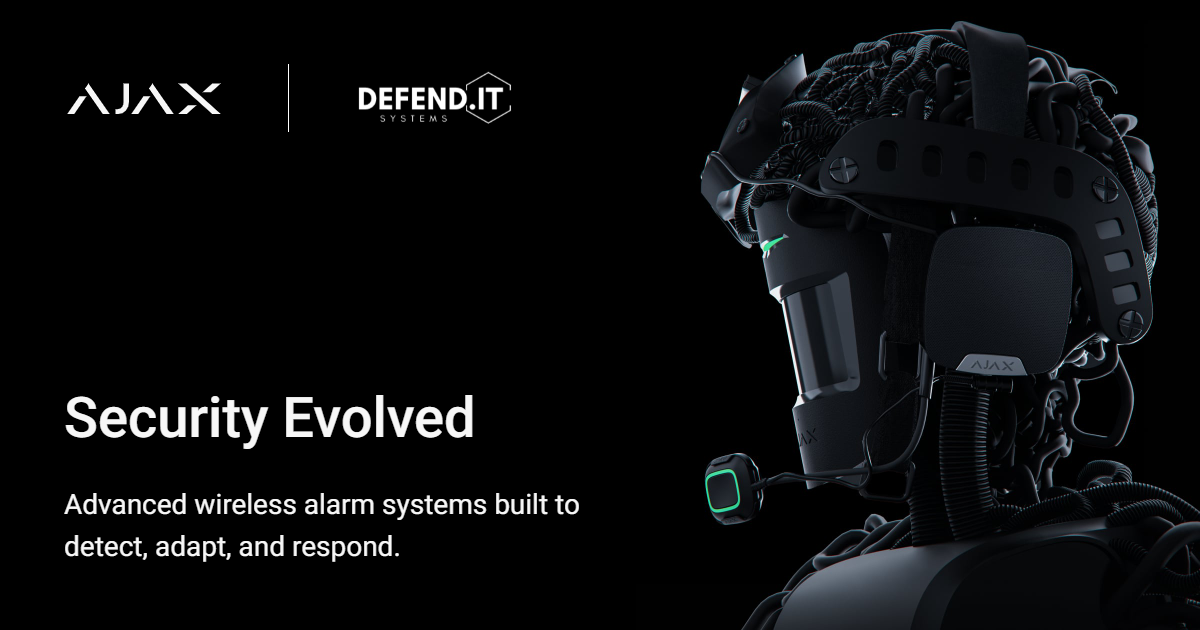 Ajax and Defend.IT Systems alarm